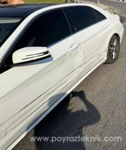 Mercedes boyasız göçük düzeltme