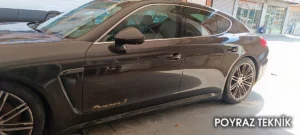 Porsche Panamera S kaporta boyama İzmir