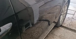 Passat boyasız göçük onarımı