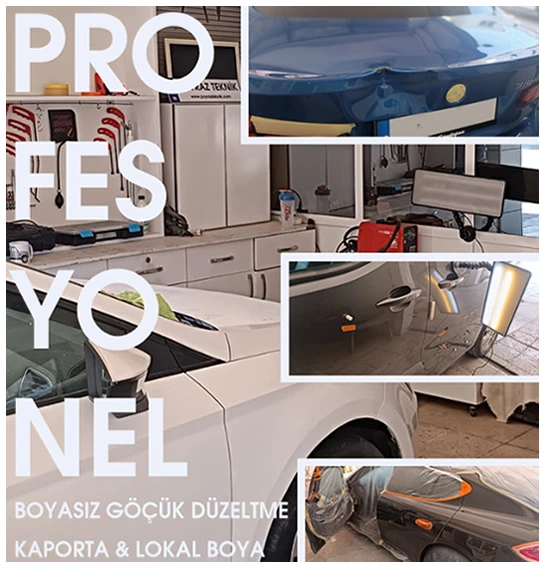 Poyraz Teknik boyasız göçük düzeltme İzmir